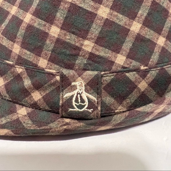 Original Penguin Plaid Fedora Hat - Picture 3 of 11